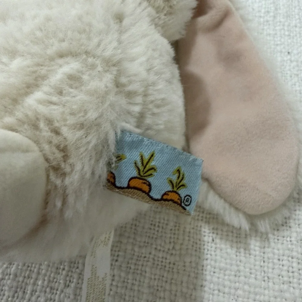 Bunnies‎ by the Bay Cream Bunny Rabbit Plush White Tiny Nibble 7 